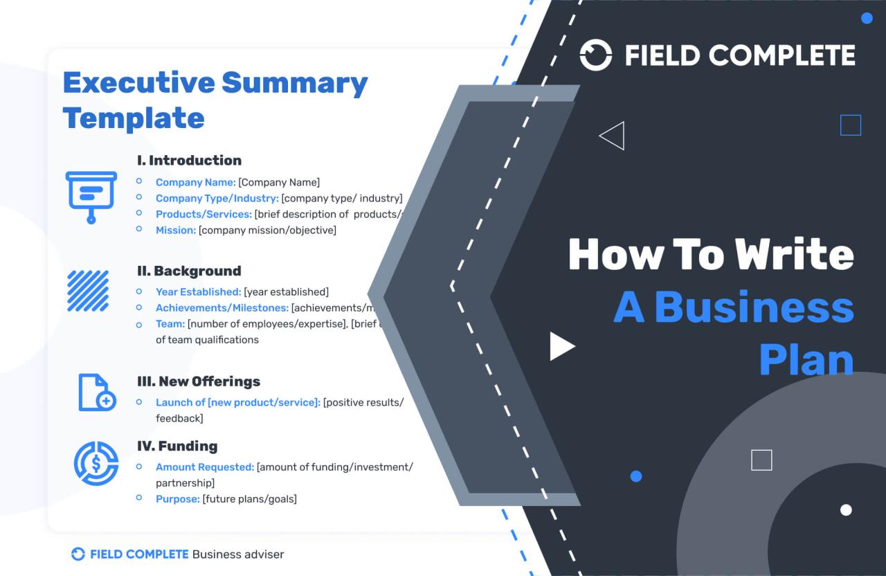 How To Write A Business Plan | fieldcomplete.com