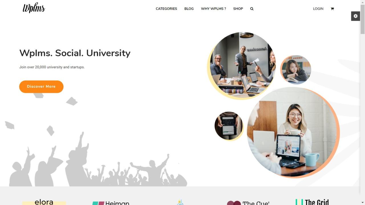 Online learning management platform