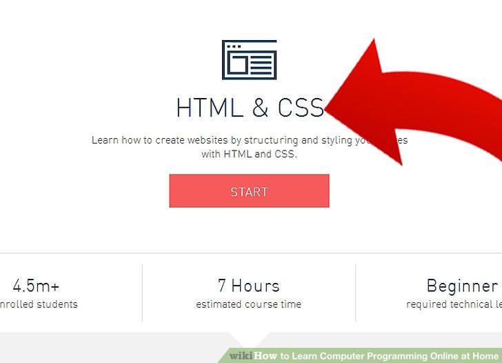 Computer learn online programming into