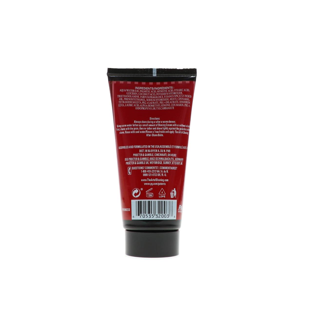 The art of shaving cream sandalwood