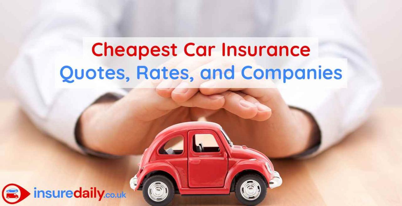 Cheapest automotive insurance