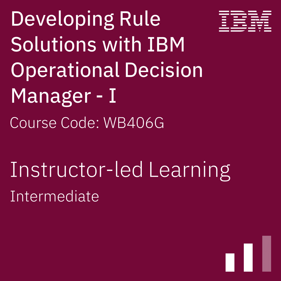 Operational decision manager ibm