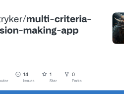 Multi Criteria Decision Making Software For Effective Choices