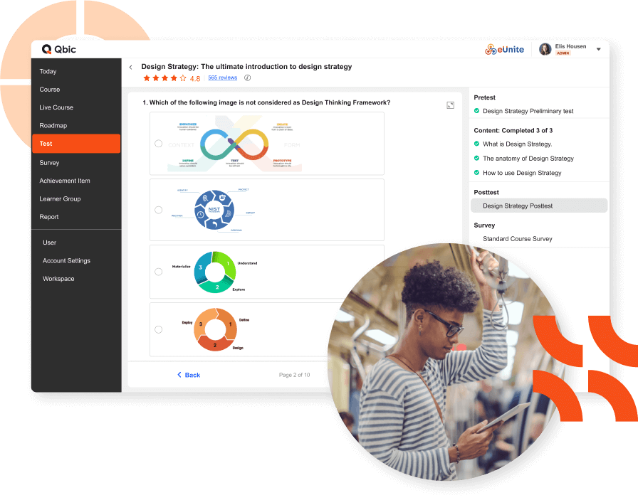 Online learning management platform