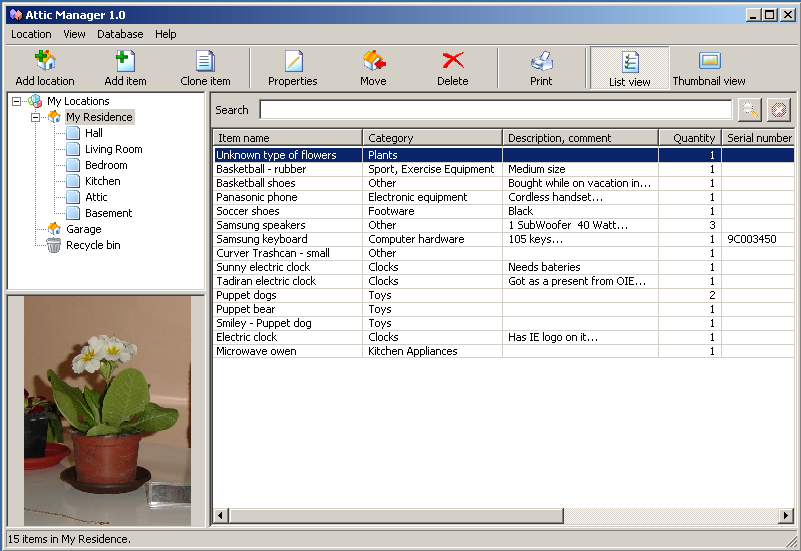 Computer programs for inventory